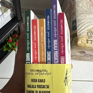Cliente com os 6 livros